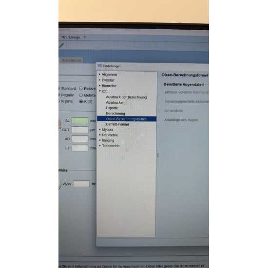 Biómetro óptico Haag-Streit Lenstar
