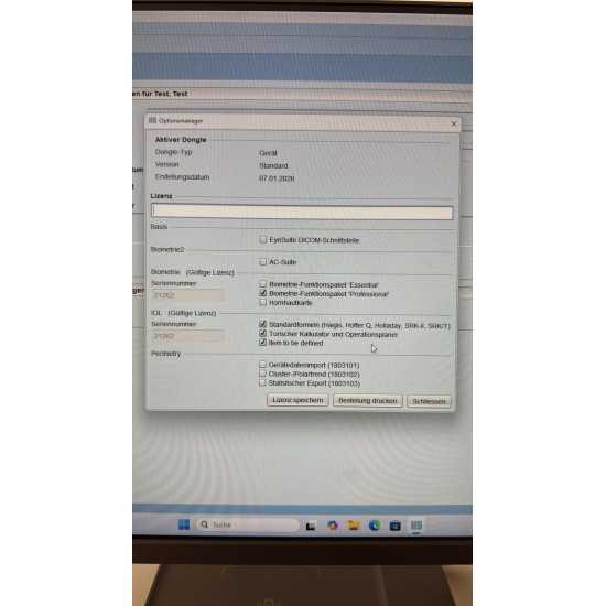 Biómetro óptico Haag-Streit Lenstar