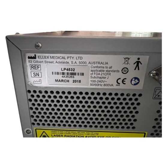 Láser de argón Ellex Solitaire