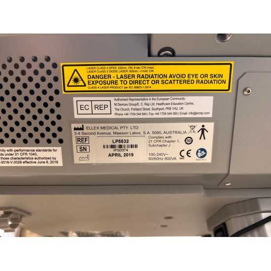 Láser amarillo Ellex Integre Pro